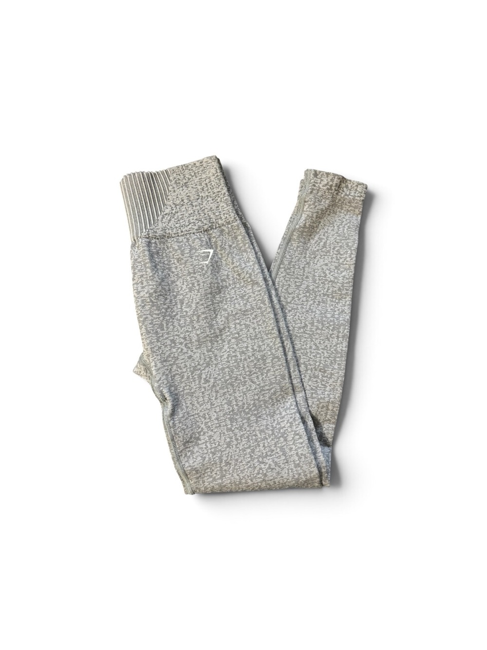 XS Gymshark Light Heather Gray Seamless Leggings